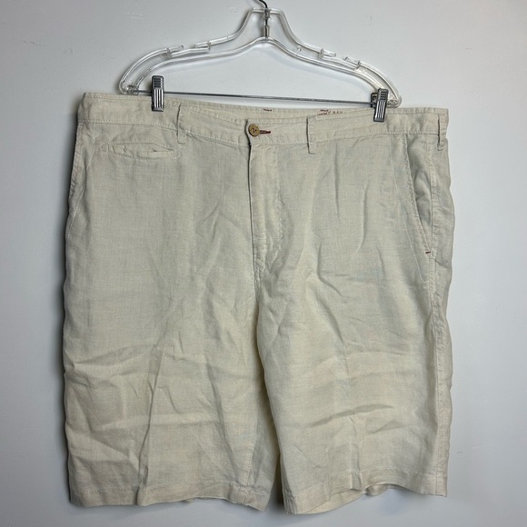 Tommy Bahama Relax Size 42 Men’s Shorts 100% Linen Old Money Outdoor Summer Natu - Picture 1 of 14